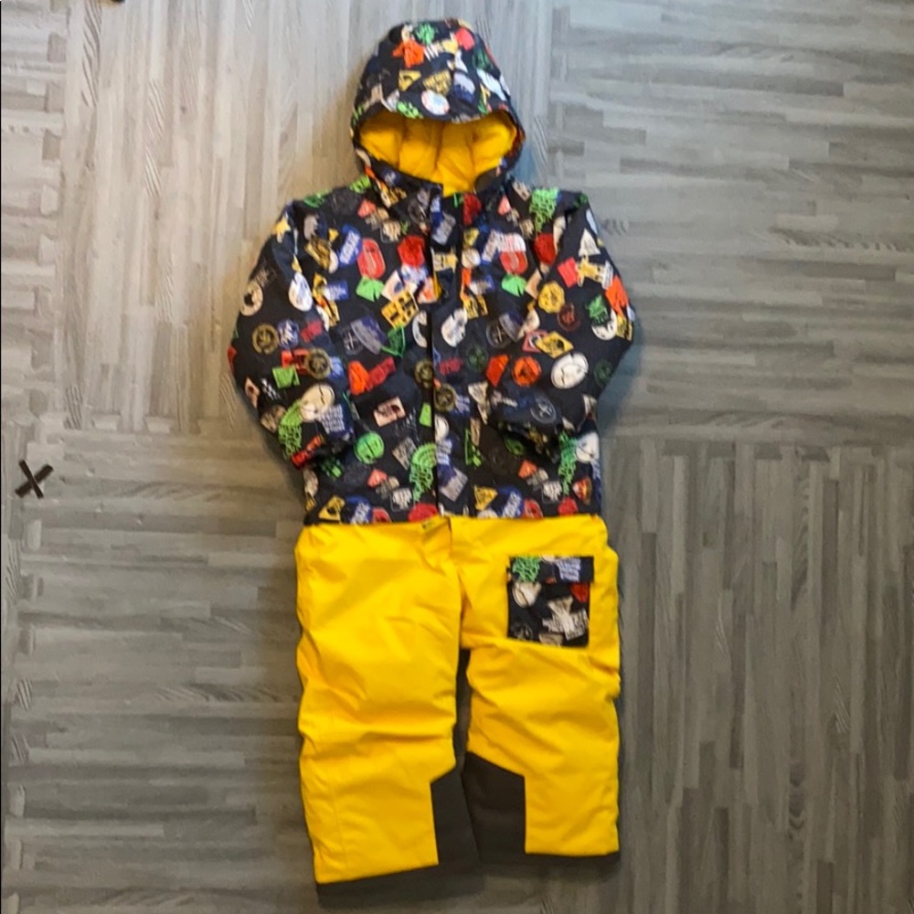 The North Face Kids insulated jumpsuit